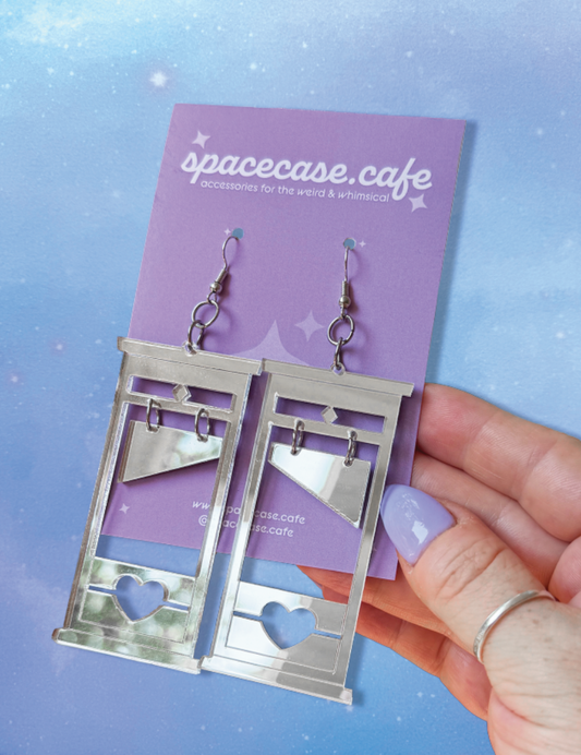 Guillotine Acrylic Earrings