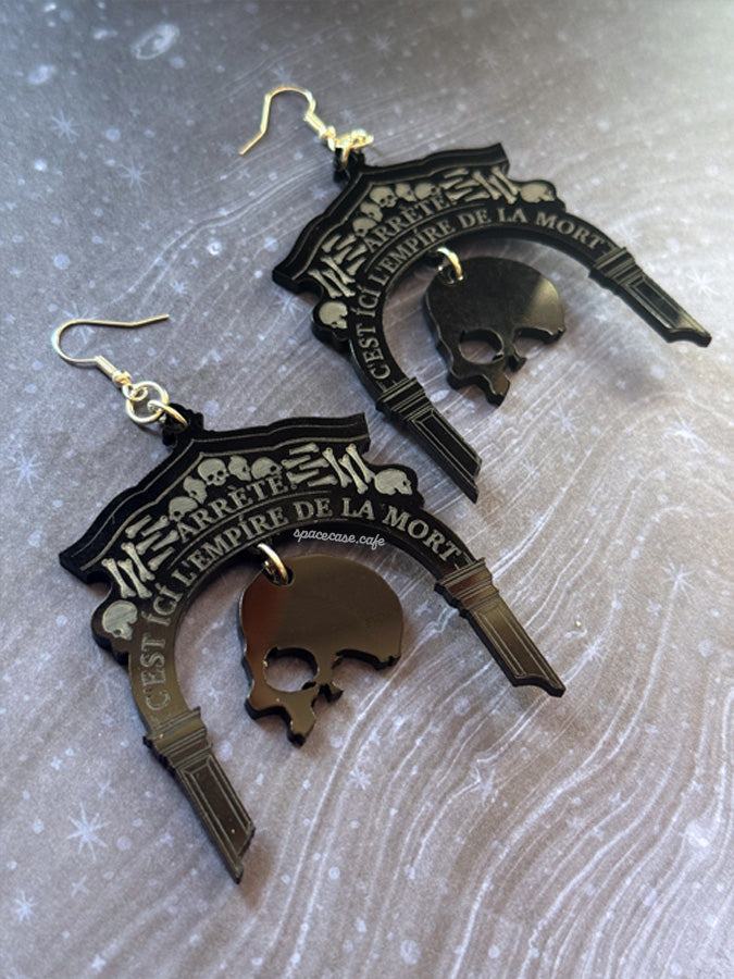L'Empire de la Mort Acrylic Earrings