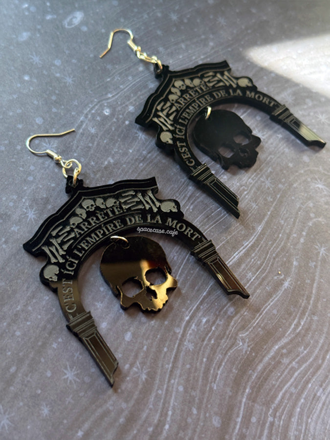 L'Empire de la Mort Acrylic Earrings