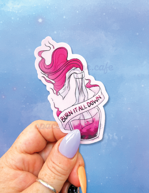 Pink Molotov Sticker