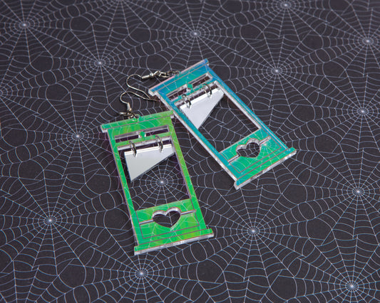 Guillotine Acrylic Earrings