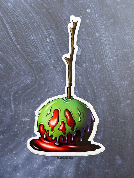 Poisoned Candy Apple Sticker