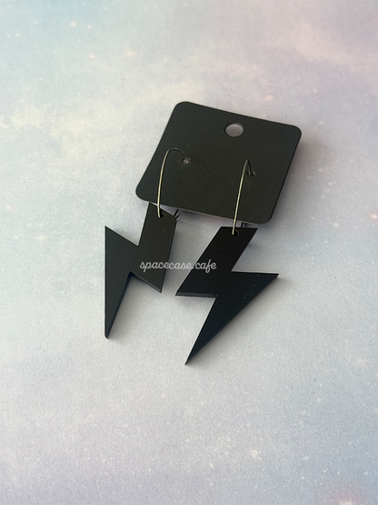 Laser Beam Lightning Acrylic Earrings