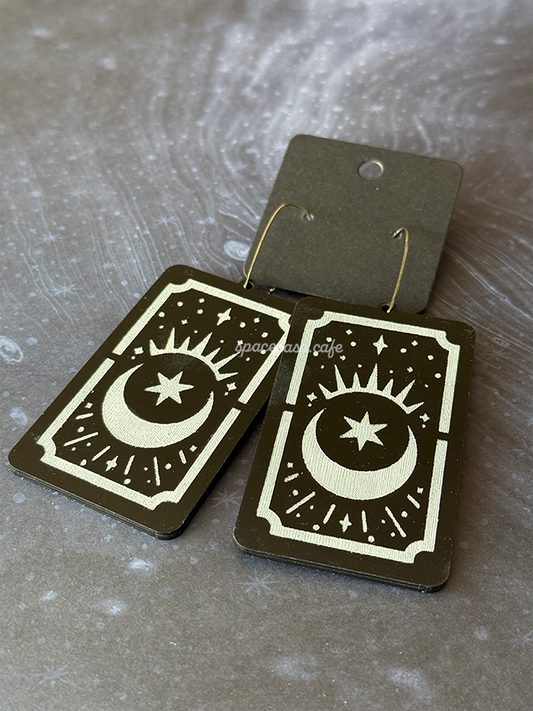 Tarot Card Acrylic Earrings