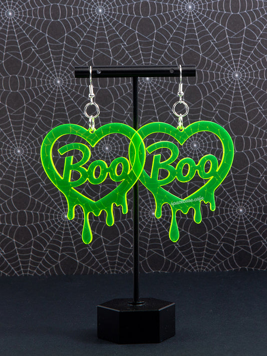 Boo Acrylic Earrings