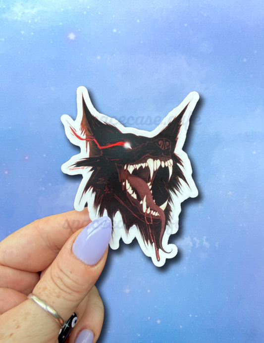 Good Girl Hellhound Sticker