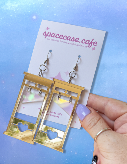 Guillotine Acrylic Earrings