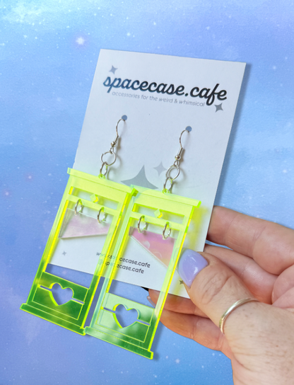 Guillotine Acrylic Earrings