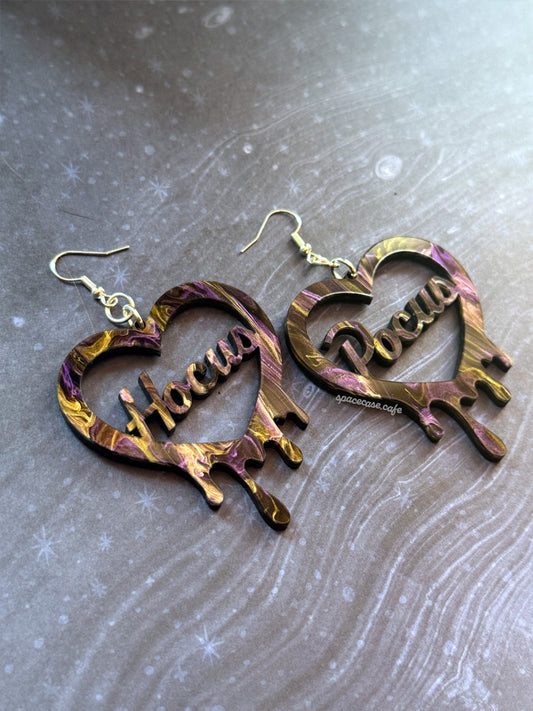 Hocus Pocus Acrylic Earrings