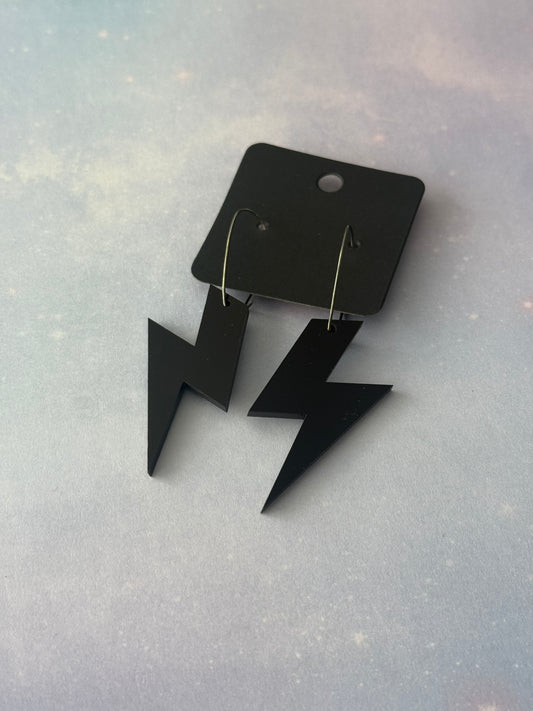 Laser Beam Acrylic Earrings