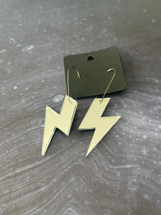 Laser Beam Acrylic Earrings