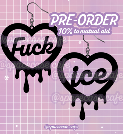 PRE-ORDER Ice Out Acrylic Earrings