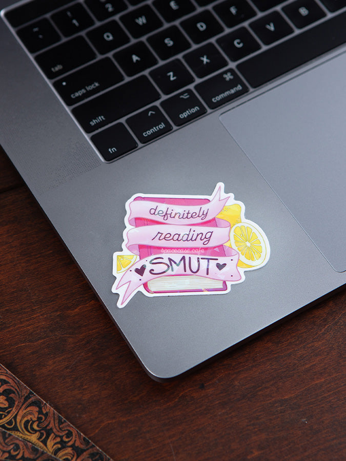Definitely Reading Smut Bookish Sticker