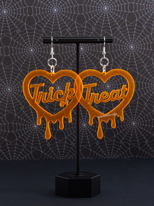 Trick or Treat Acrylic Earrings