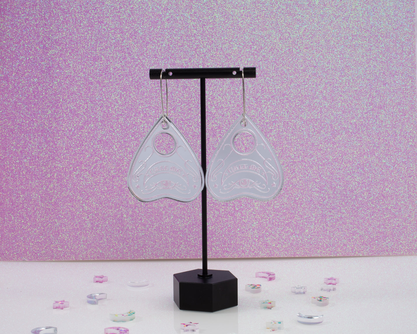 Call Me Planchette Acrylic Earrings