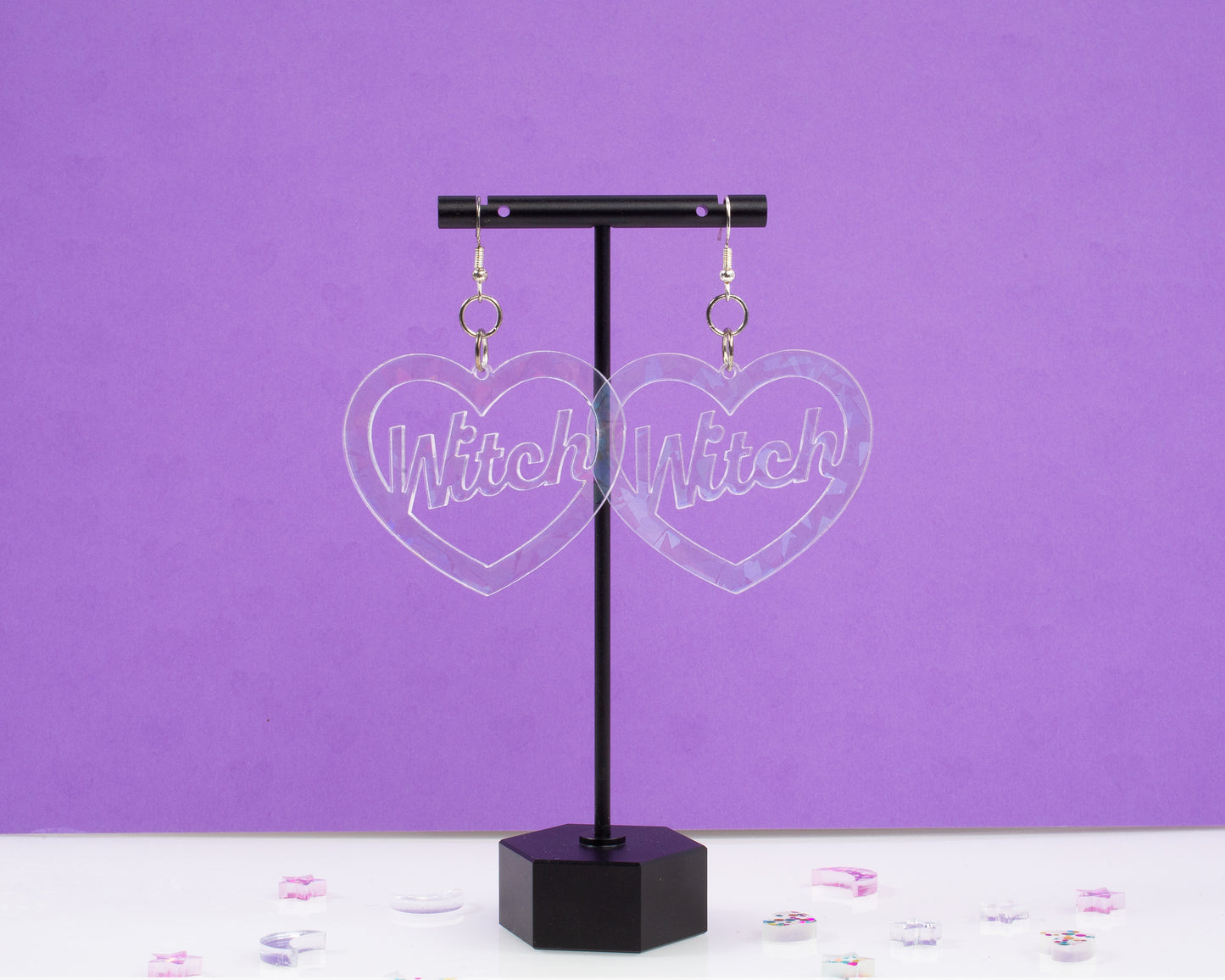 Witch Acrylic Earrings