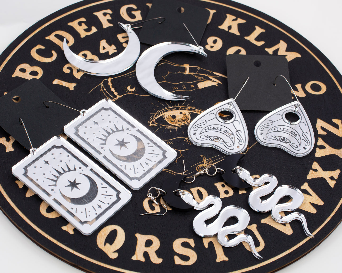 Call Me Planchette Acrylic Earrings