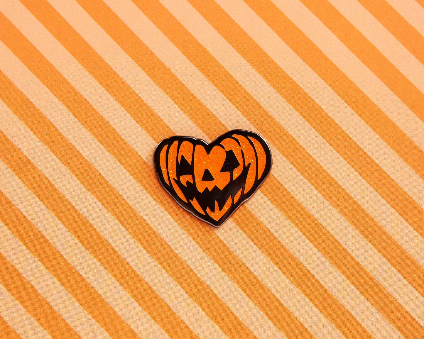 Spooky Pumpkin Enamel Pin