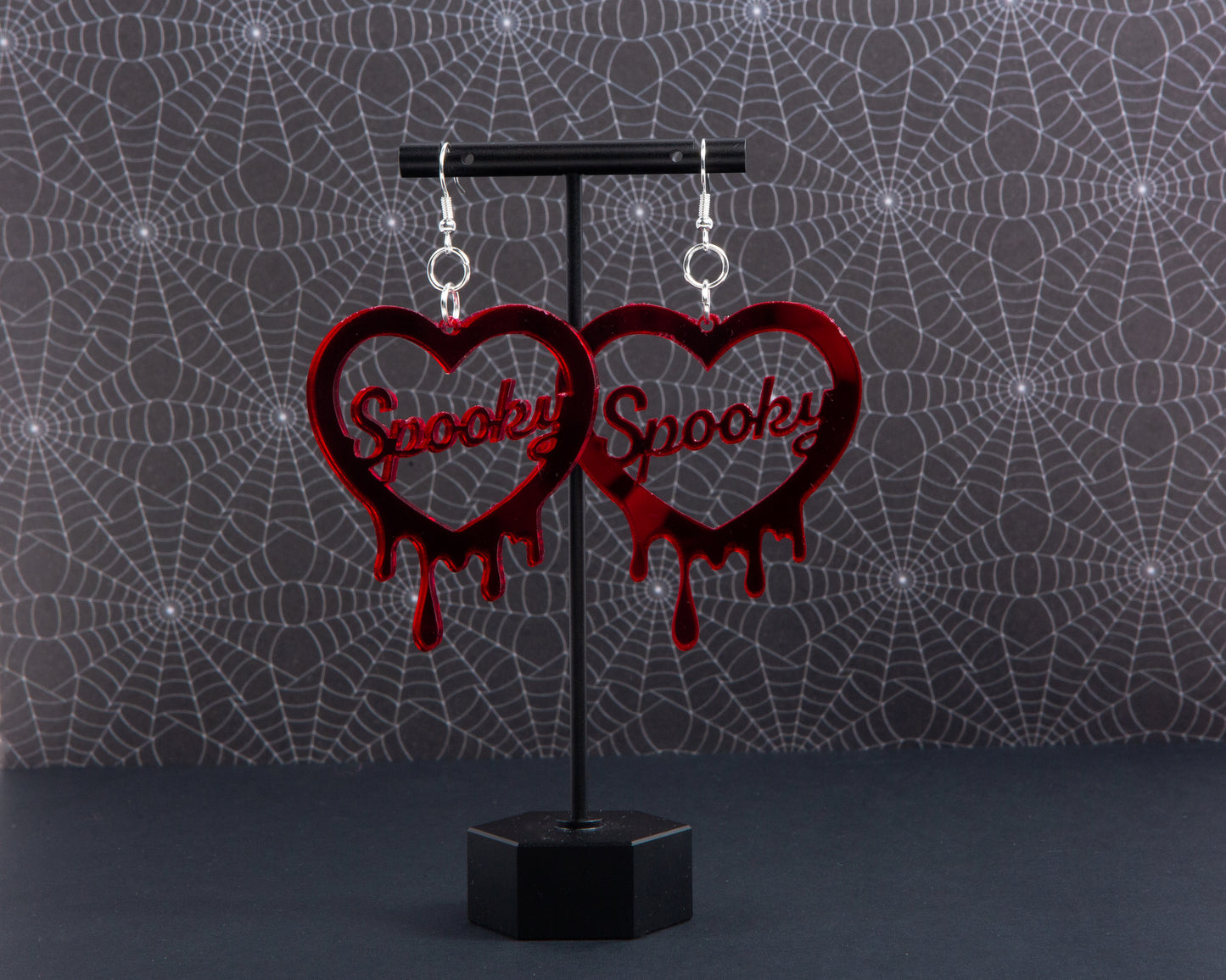 Spooky Acrylic Earrings