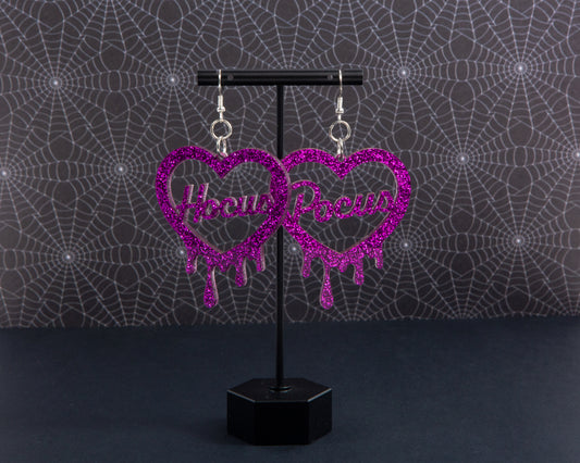 Hocus Pocus Acrylic Earrings