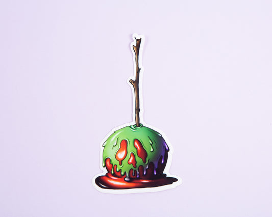 Poisoned Candy Apple Sticker