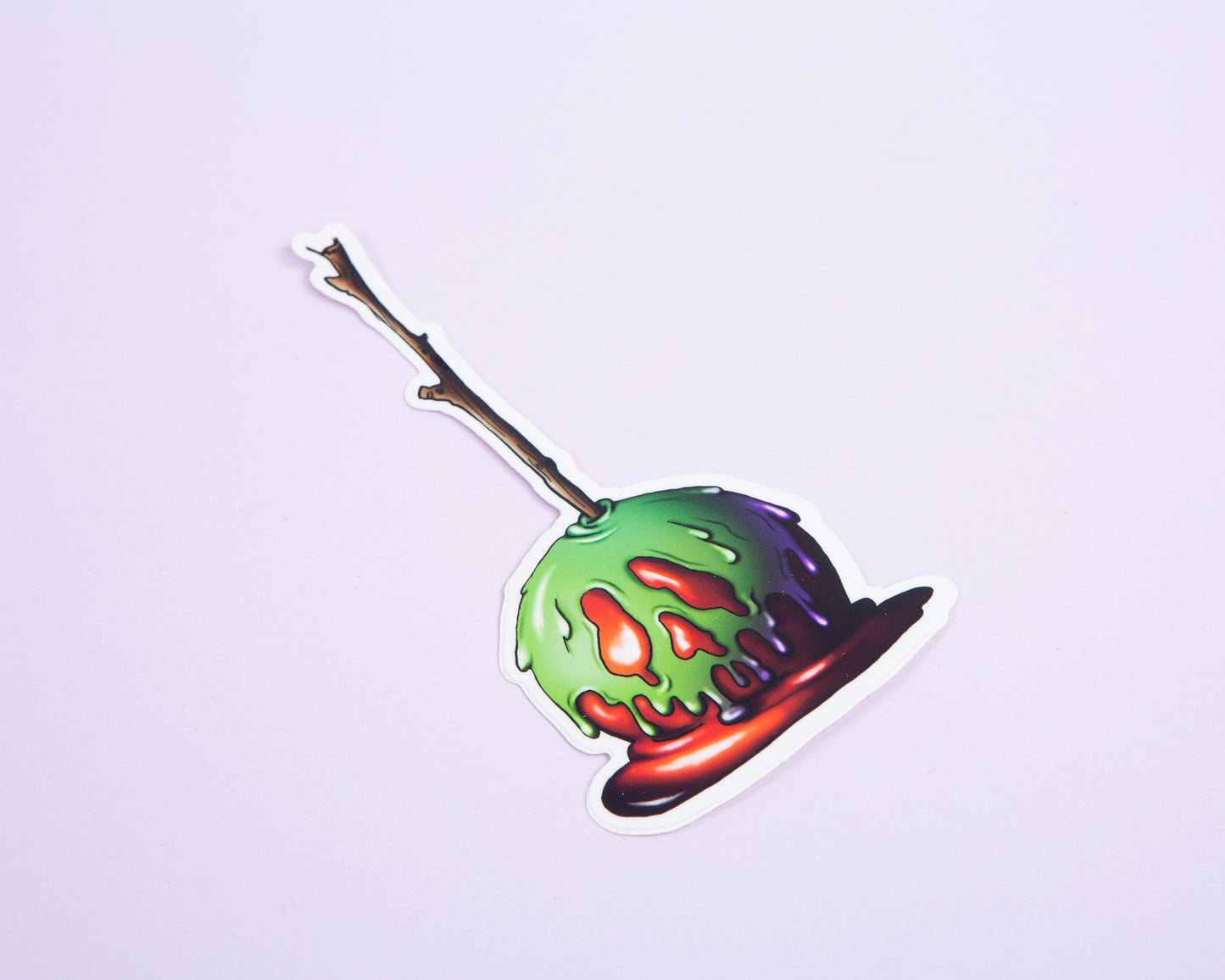 Poisoned Candy Apple Sticker