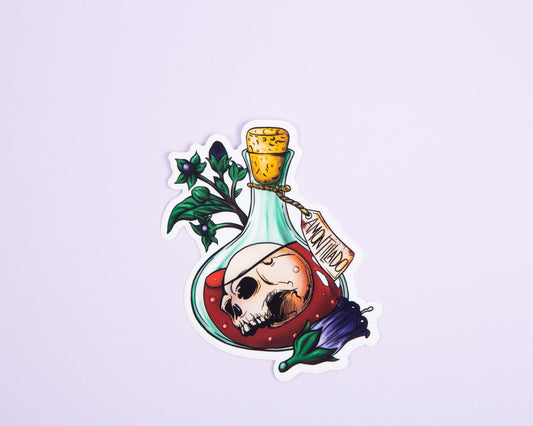 Amontillado Poison Sticker