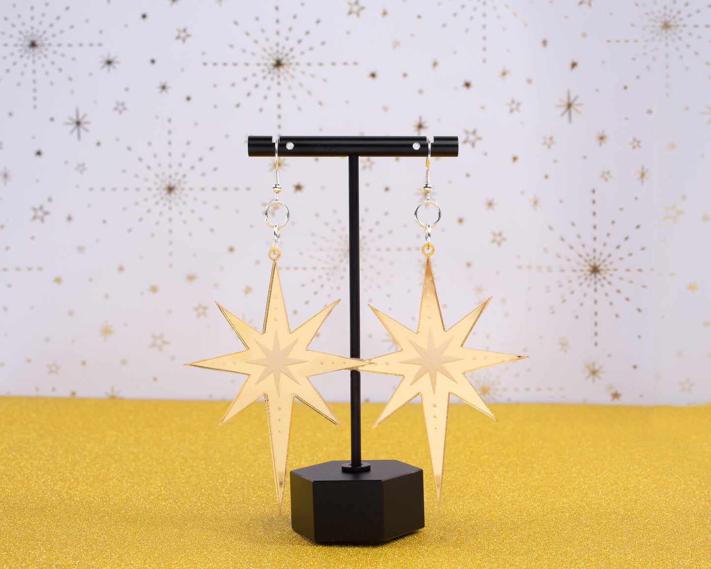 Northern Star Acrylic Earrings