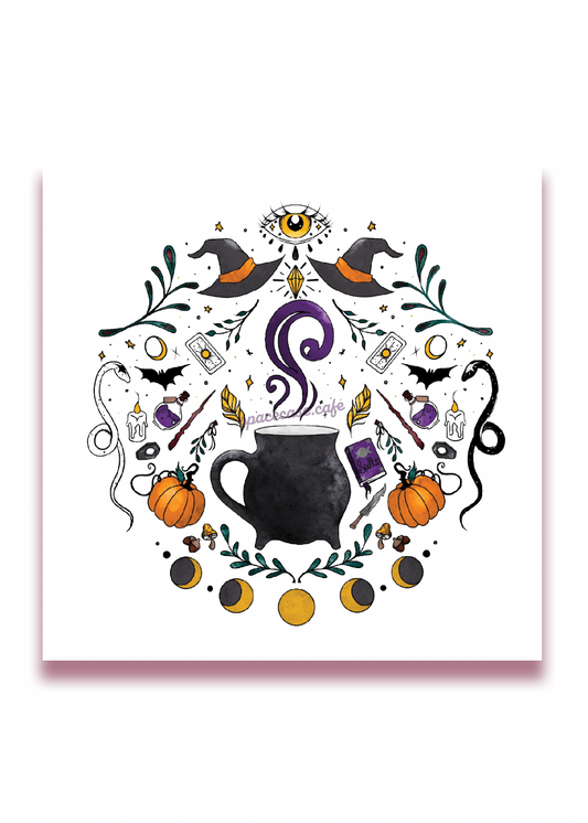 Witchy Hygge Print